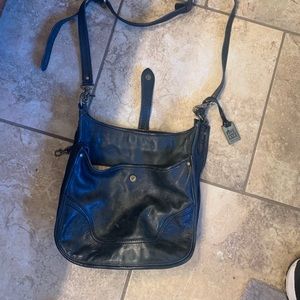 Frye Purse Black Leather